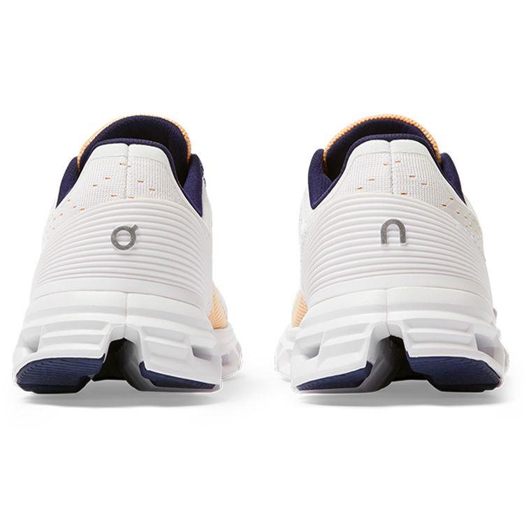 On Cloudstratus Comfortable Round Toe Shock Absorbing N-Slip Low-Top Running Shoes Women sneaker White Yellow 29.99771