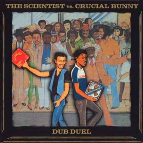LP Record SCIENTIST, CRUCIAL BUNNY - Dub Duel DMPEU002 Dubmusic Produc 1982 Europe Reggae, Ska & Dub