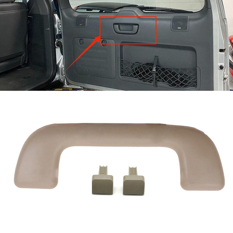 Reliable Rear Door Handle Set with Clips for Toyota For Land For Cruiser 120 2003 2009 and For Lexus GX470 2003 2009