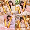 Creative Bread Plush Toy Soft Cake Plush Doll Kids Toy Long Egg Tarts Plush Doll  Home Decor