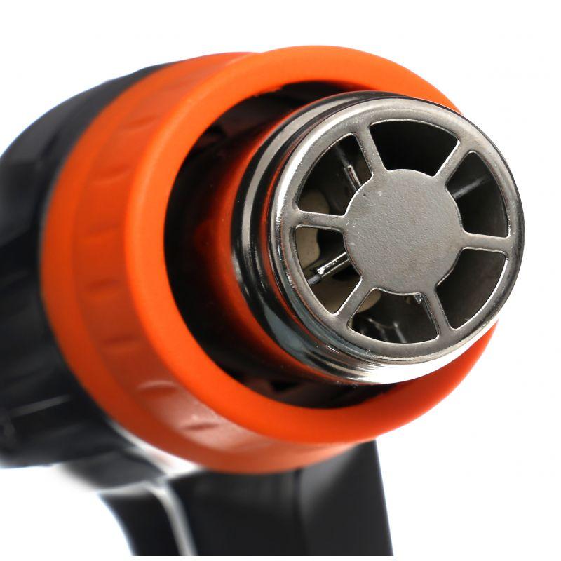 Electric Heat Gun 2000W 4 Nozzles 2 Speeds 400-600°C Case Kd10390
