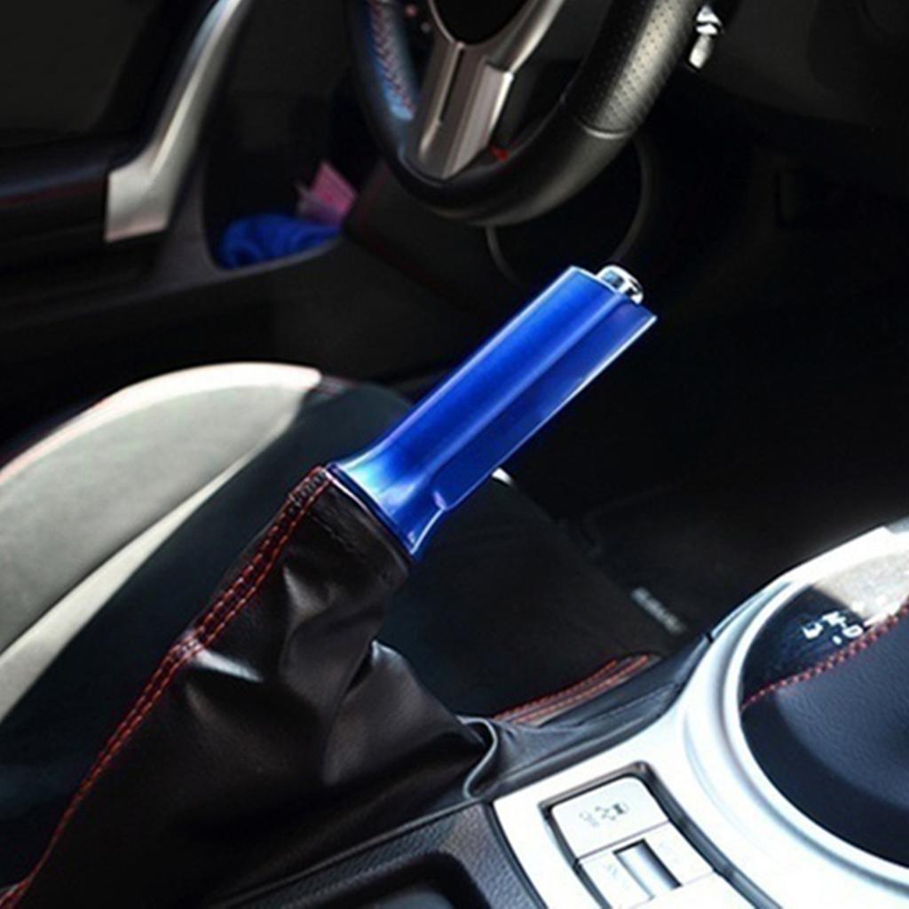 Manșon de frână de mână din aluminiu pentru mașină de curse în stil MOMO, decorare anti-alunecare, capac de protecție pentru mânerul frânei de mână JDM