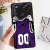 Jersey Numbers Case for Motorola Moto G50 G52 G32 G51 G73 G53 G30 G60s G22 Edge40 G71 Edge 20 Pro 30 Lite Phone Cover