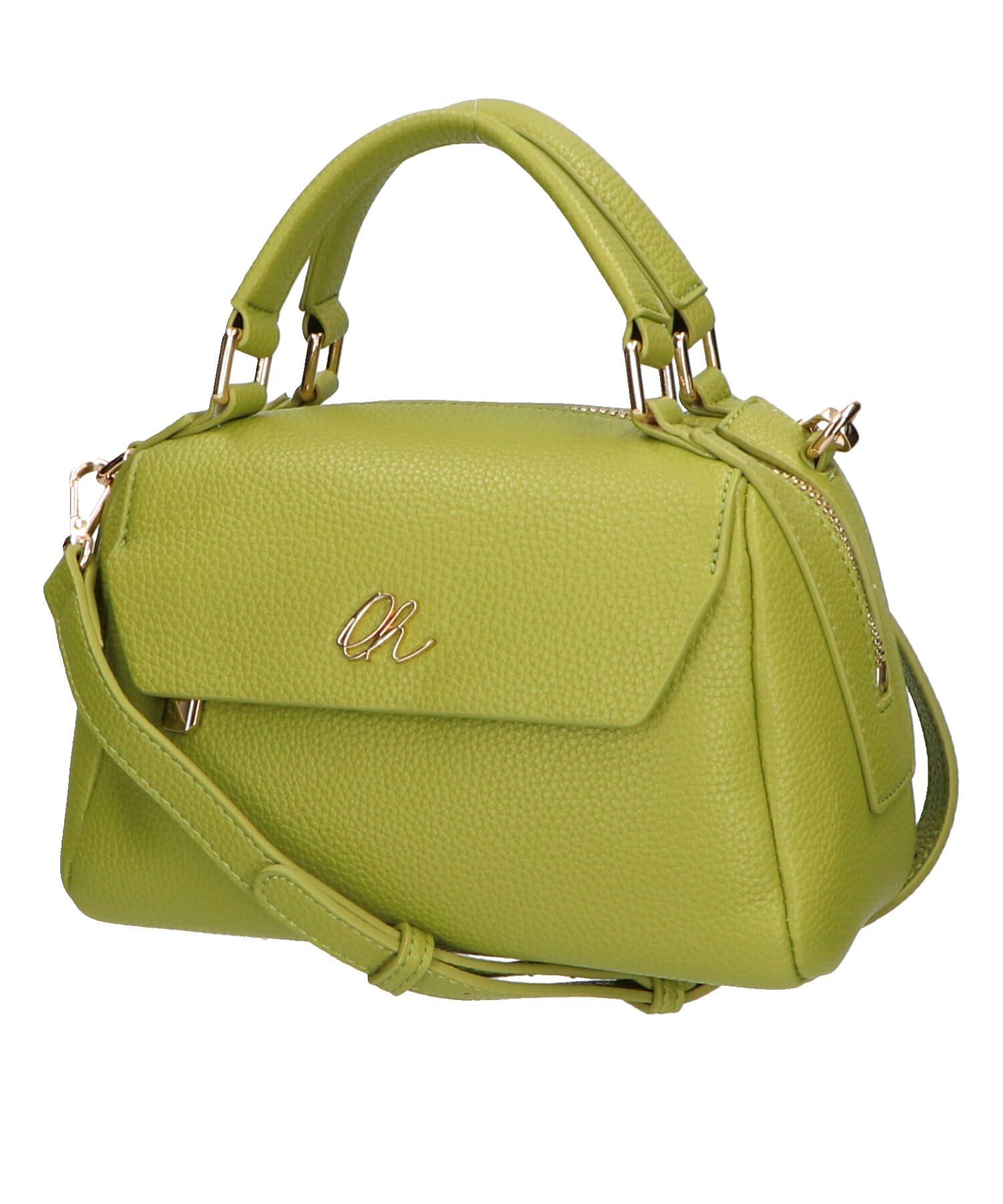 

Shoulder For Going GREEN [Oriental Traffic] Bag, Handbag, Strap, Logo, Pocket, Out, Women s, BA-241 зелений