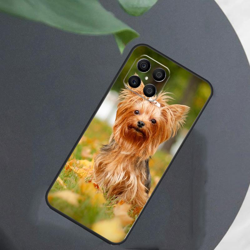 Mini Yorkshire Terrier For Honor Magic 7 Lite 6 8 Case For Honor 200 400 Pro 90 70 50 X8c X8b X9a X9b X9c X9d Win RT