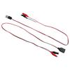 USB Male Female Power Cord 60CM with For Alligator Clips for DC Current