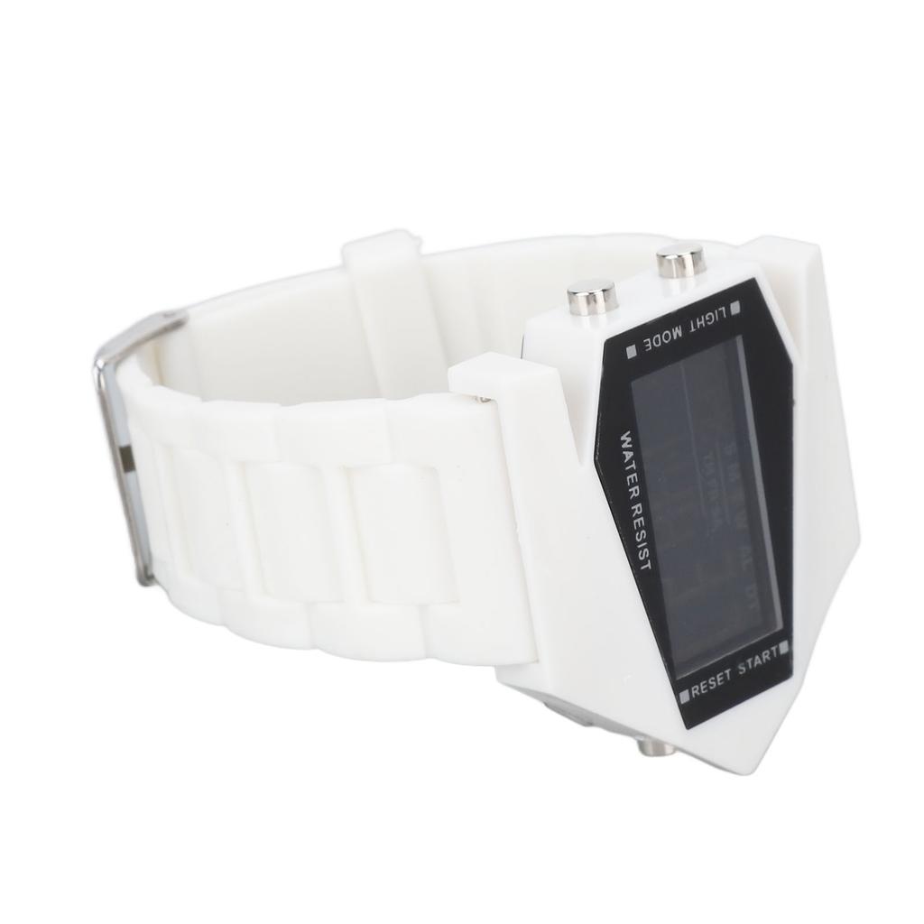Sport Elektronisk Klokke Dato Vis Alarm Funksjon Flystil Vanntett LED Elektronisk Klokke