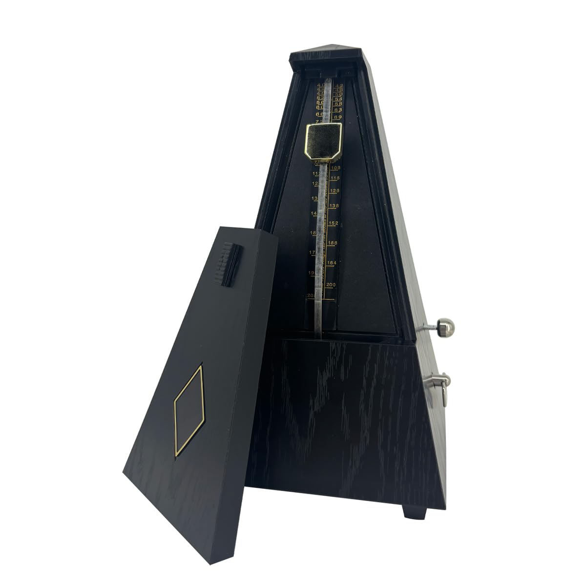 

RAKU Pendulum Metronome, High Accuracy, Loud Volume, Suitable for Beginners, 40-208 bpm, Pure Copper Axis, Spring-Operated, Tempo Practice, Easy