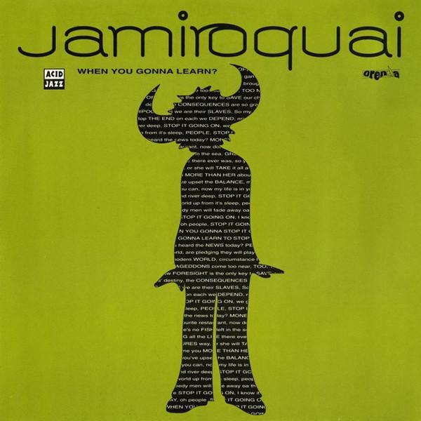 

12inch Record JAMIROQUAI - When You Gonna Learn JAZID46T Acid Jazz, Oren 1992 UK Dance & Electronica Used