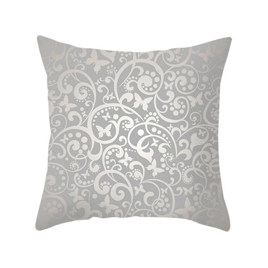 Stylish Pillow Case Replacement Comfortable 45x45cm Abstract Geometric Throw Cushion Cover for Sofa