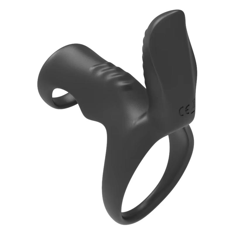 Soft Silicone Waterproof Vibrating Cock Ring Multi Vibration Modes Dual Pleasure For Couples Intimate Moments