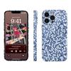 Fresh and Healing Blue Floral Mobile Phone Case iPhone12 Hard Case All-inclusive Film Case Apple 17 Anti-drop Women's Model