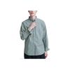 UNIQLO Single-Breasted Checkered Long Sleeve Shirt Unisex shirts Dark-Green 462379-58