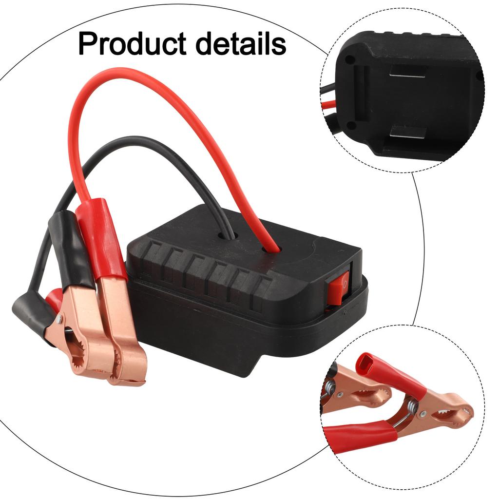 12V Power Supply Dual USB Charger Jump Starter Adapter