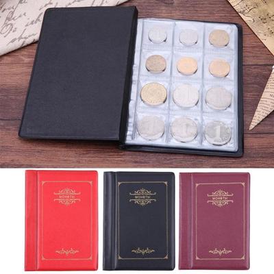 10 Pages Money Book Coin Storage Commemorative Holders Coin Collection Book Coins Storage Album
