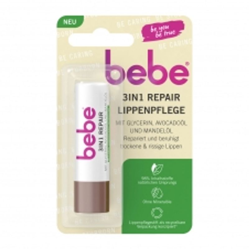 Bebe 3-in-1 Lip Care Repair Balm 4.9g