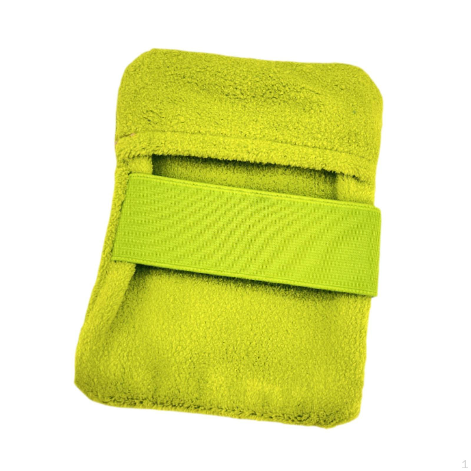 

Рукавица для песка, пляжные аксессуары, легкая портативная сумка для порошка, рукавицы для протирания зелёный