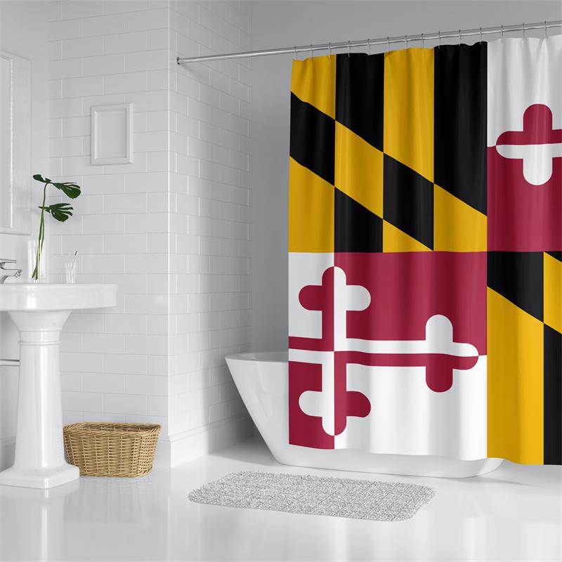 

Aertemisi Maryland Shower Curtain Set With Grommets And Hooks For Bathroom Decor W60H190(CM)-1 Pcs