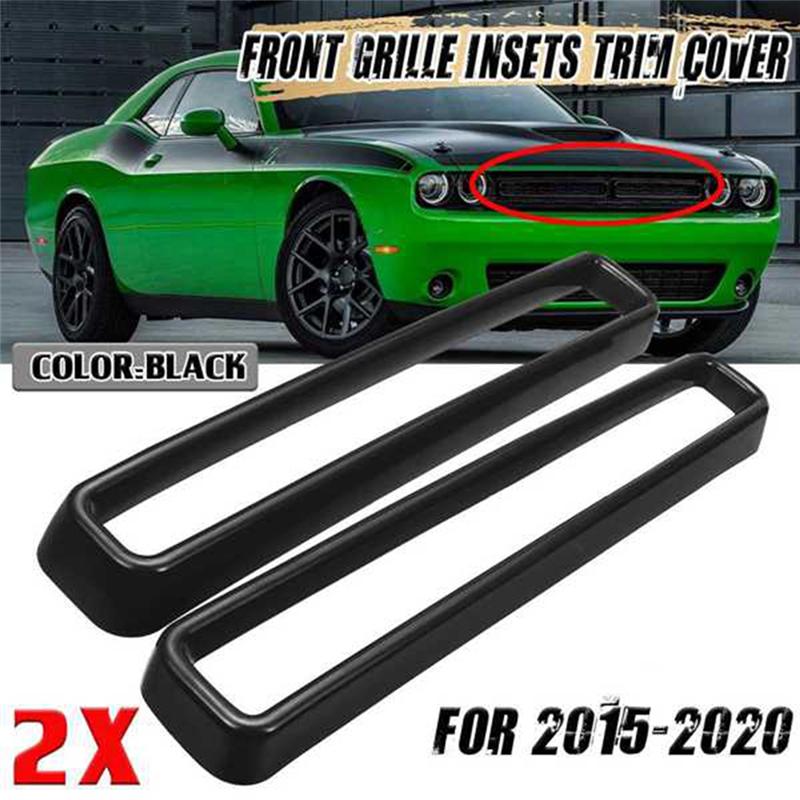 Front Bumper Upper Center Racing Grille Cover Front Grill Grille ets Trim Cover For Dodge Challenger 2015-