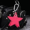 Five-Pointed Star Keychain Handmade Drilling And Puncture Colorful Creative Bag Pendant Backpack Decoration