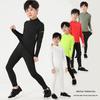 2024 Kids' Quick-Dry Sportswear Set: Elastic Fit Underwear for Boys & Girls, Perfect for Basketball, Football, and Athletics