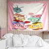 1PC Sponge Expressions Pattern K-pop music group Tapestry Accessories for Bedroom,Livingroom, dormitory Room Wall Decor Fan Birthday Gifts