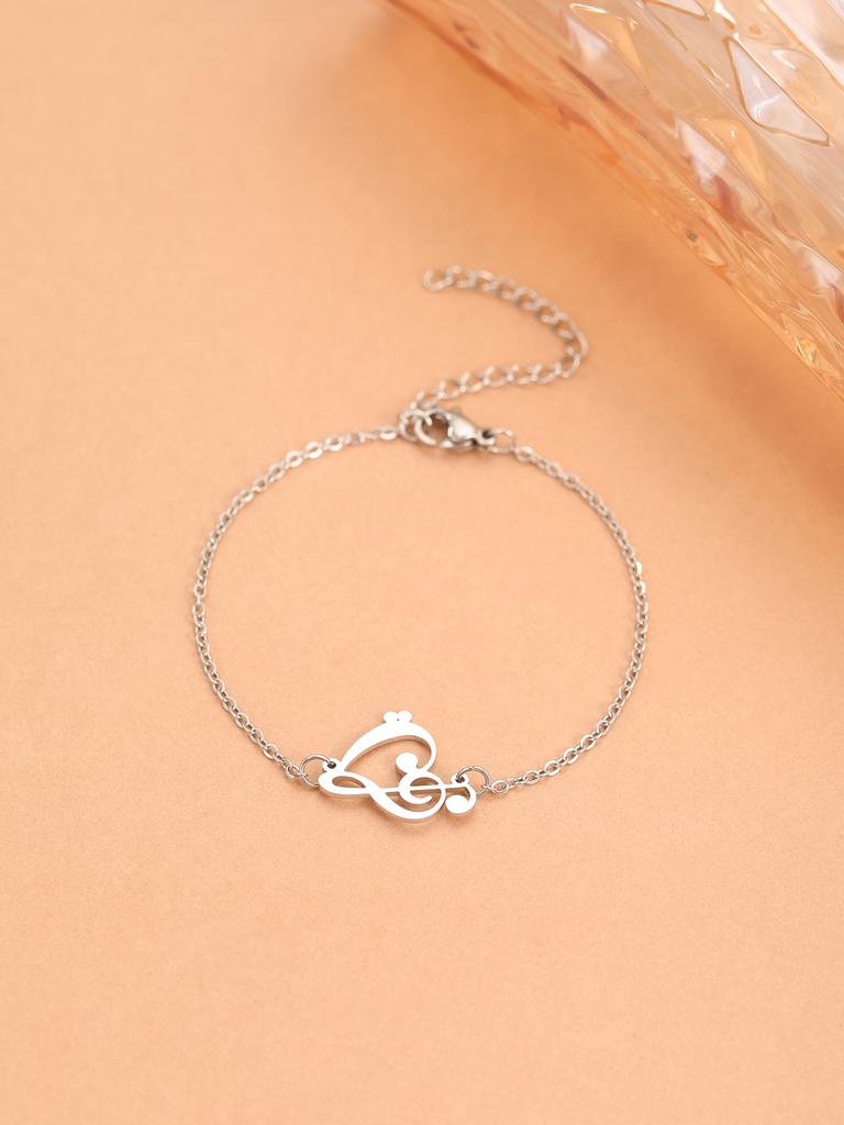 Stainless Steel Bracelets Elegant  Pendant Baroque Style Goth Chain y2k Accessorie Bracelet For Women Zircon Gift