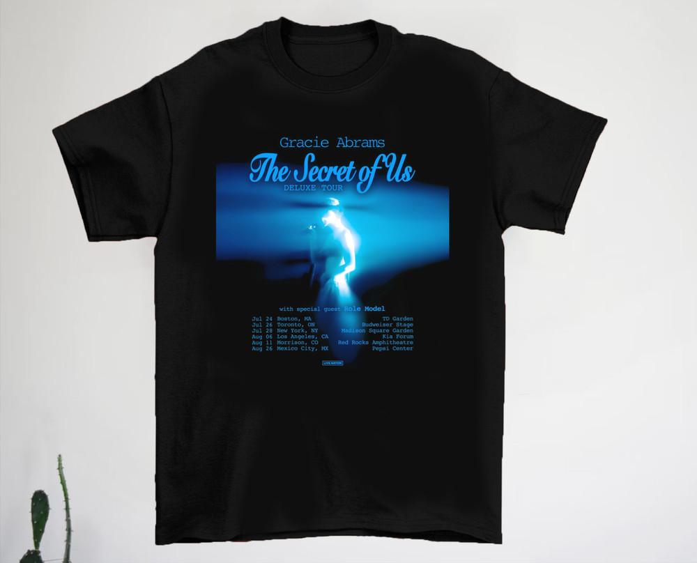 

Gracie Abrams The Secret of Us Tour Unisex Cotton TShirt BS050 Unisex T-Shirt XXXXL