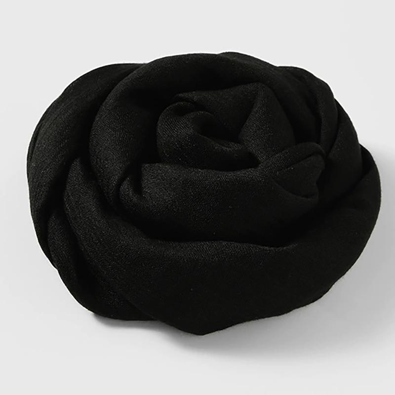 WTEMPO Solid Color Simple Casual Versatile Scarves Long Sun-protective Scarf Shawls Outdoor Beach Soft Scarves Holiday Festive Gift Scarves