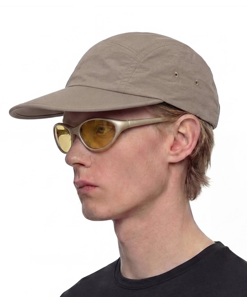 Yualeichi Nylon Flat Brim Outdoor Gorpcore Hiking Camp Cap Urh - C - 004 - Mipan Regen - B Ch