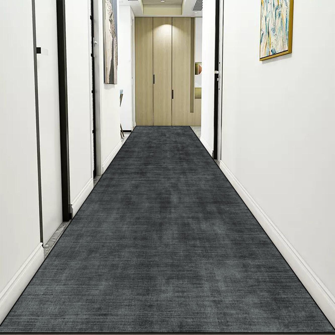 

Легка Розкіш Довгий Коридорний Килим Однотонний Абстрактний Килимові Доріжки для Холу Сучасний Килимок для Підлоги в Коридорі Килими для Спальні Приліжкові 80x300cm 31.5x118in