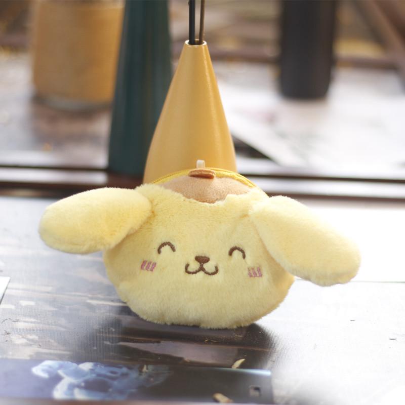 Cute Adorable Sanrio Kuromi Plush Toy Soft Cinnamoroll Melody Backpack Charm StyleF