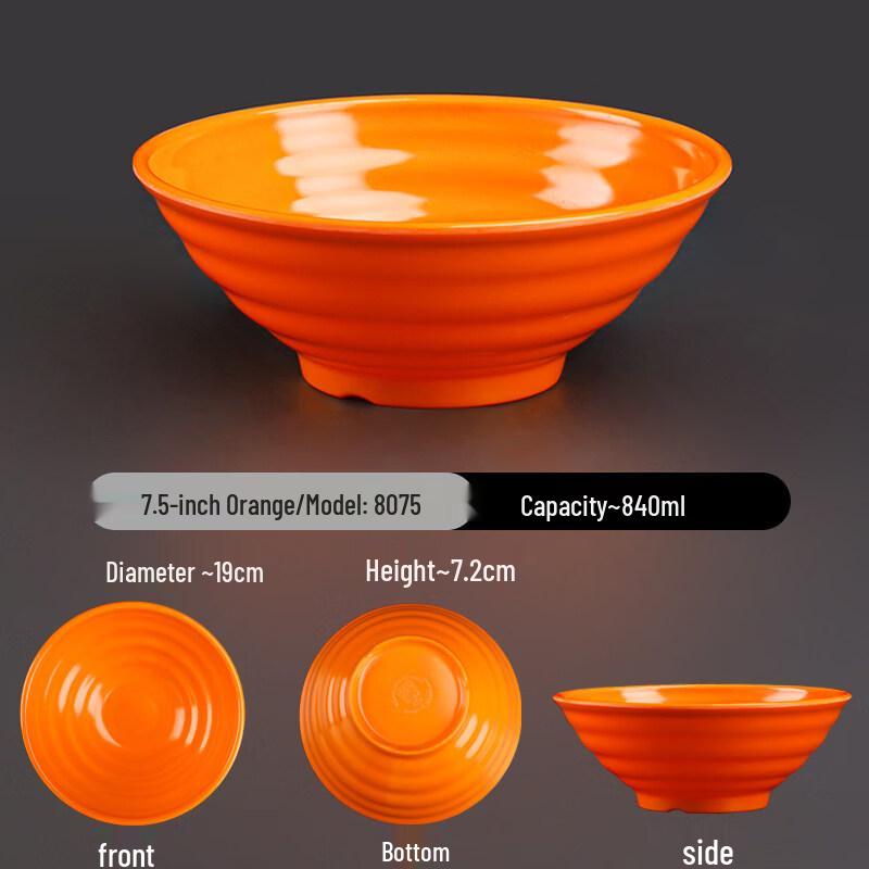 Di Ruien A5 Melamine Noodle & Soup Bowls
