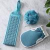 1 Set Bath Towels Household Bath Supply Washcloth Rub Ball Pull Back Strip Rub Back Belt Bath Towel for Home Bathroom