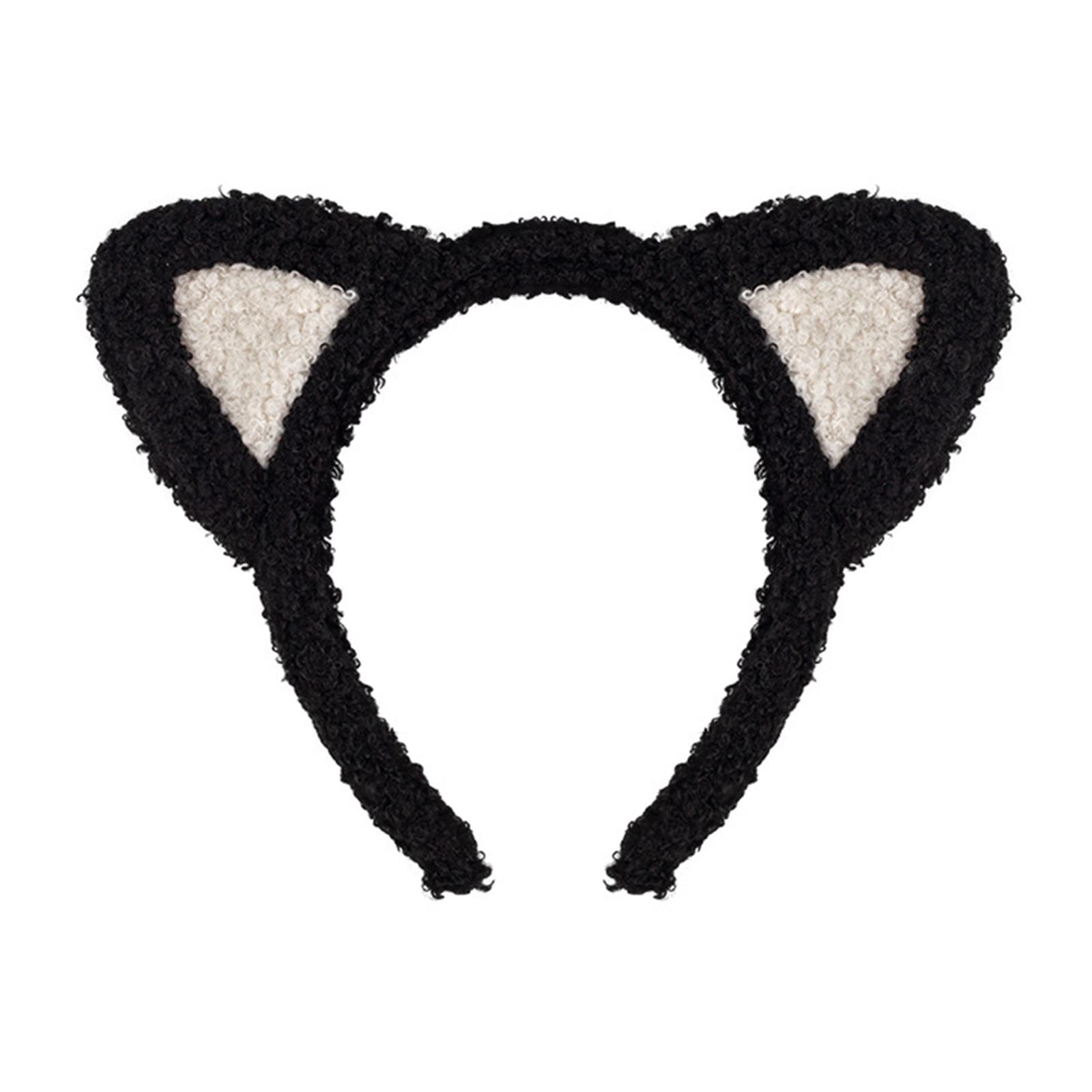 

Костюм Кошки Набор Кошачьи Уши Ободок Хвост Галстук-бабочка Животное Карнавальный Костюм Комплект Аксессуаров для Детей Хэллоуин Косплей Реквизит 6