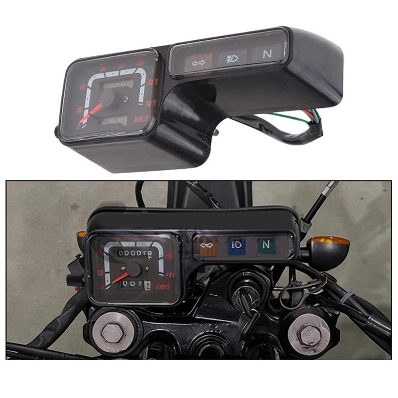Motorcycle Digital Speedometer Kilometer Gauge Tachometer Assembly For Honda XLR200 For XR250 Motorcycle Parts Accessories