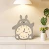 Dragon Cat Wooden Style Wall Clock Decorative Painting, New Decorative Painting Clock for Dining Room, Wall Clock for Living Room