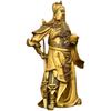 Copper Tobao God of Wealth God of Guan Gong Statue Decorative Attracting Wealth Home Furnishings Gifts