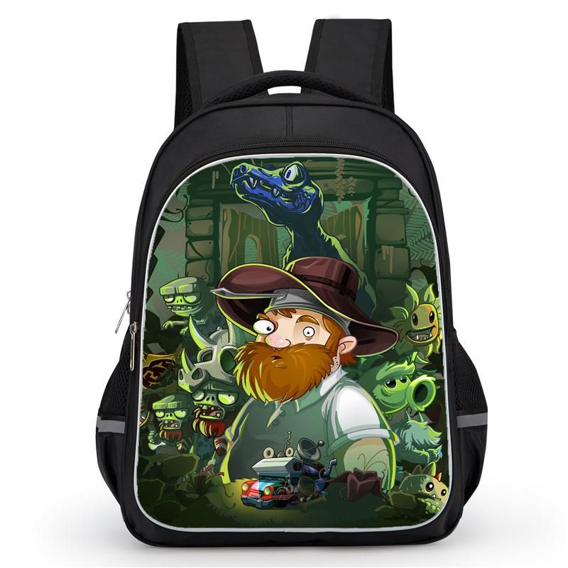 Plants Vs. Zombies Plants Vs. Zombies Anime Backpack Student Bag