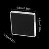 20pcs Plastic Coin Storage Box Protection Container Capsules Square Foam Holder Coin Collection Box Transparent 20/25/30/35/40mm