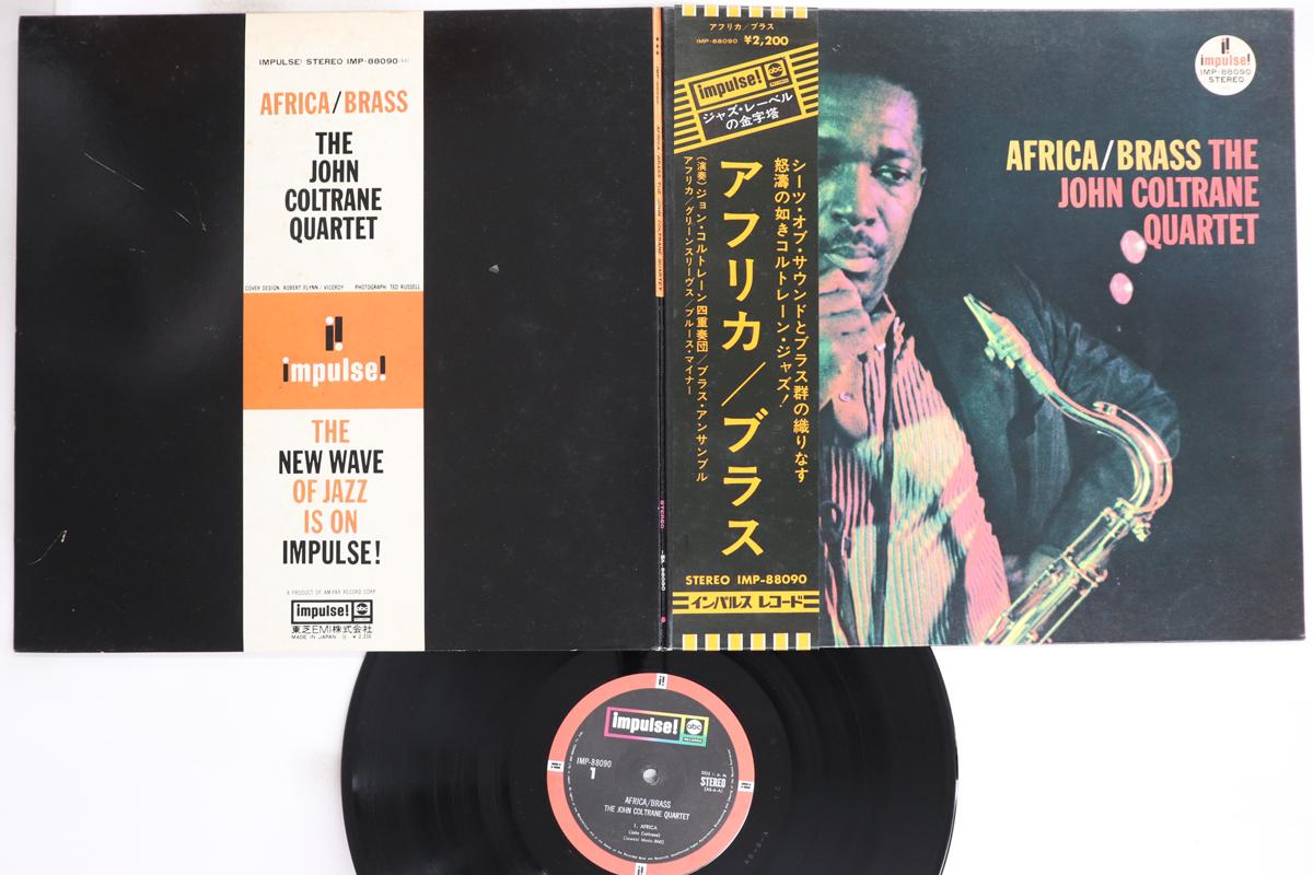 

LP Record JOHN COLTRANE - Africa Brass IMP88090 IMPULSE 1972 Japan Obi Jazz Used