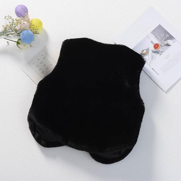 Podzim Zima Vesta z umělé kožešiny Dívky Batole Dívky Bunda bez rukávů Děti Dívčí svrchní oděv