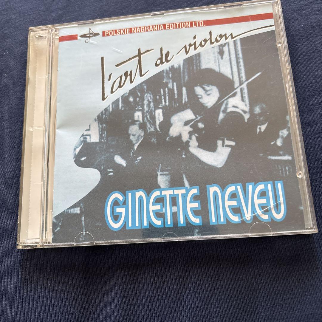 

[USED] Ginette Neveu l art de violon CD Ginette Neveu