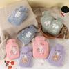 Plush Hot Water Bottle Bag Girls Cute Shoulder Hand Warmer Warm Belly Winter Home Instant Hot Pack Water Heating Pad Heat Pack