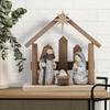 Nativity Scene Statues Jesus Birth Figurines Desk Ornament Christmas Nativity Religious Nativity Tabletop Holiday Figures