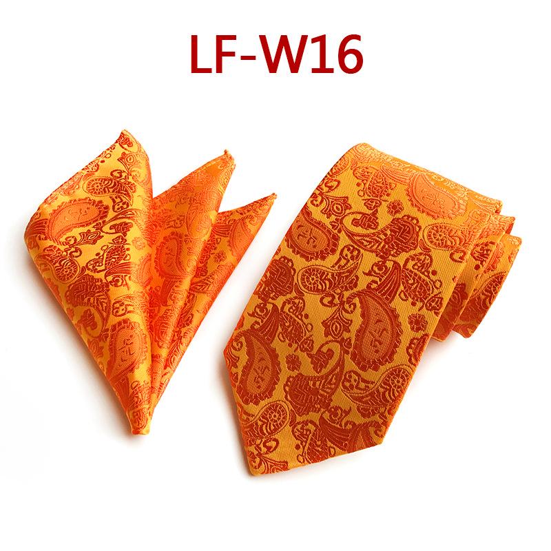 Polyester Material Fashion Suit Waist Tie Plus Pocket Towel Set