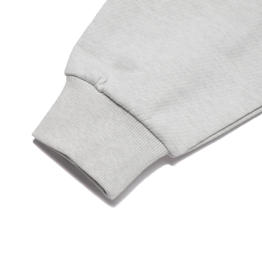 Li-Ning Vital Series Loose Crew Neck Pullover Sweatshirt Unisex Tops Gray AWDS242-2