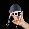10Pcs Creative Shapes Clear Plastic Catering Mask Hotel Beauty Chef Waiter Protective Mask Reusable Visible Splash Proof Mask