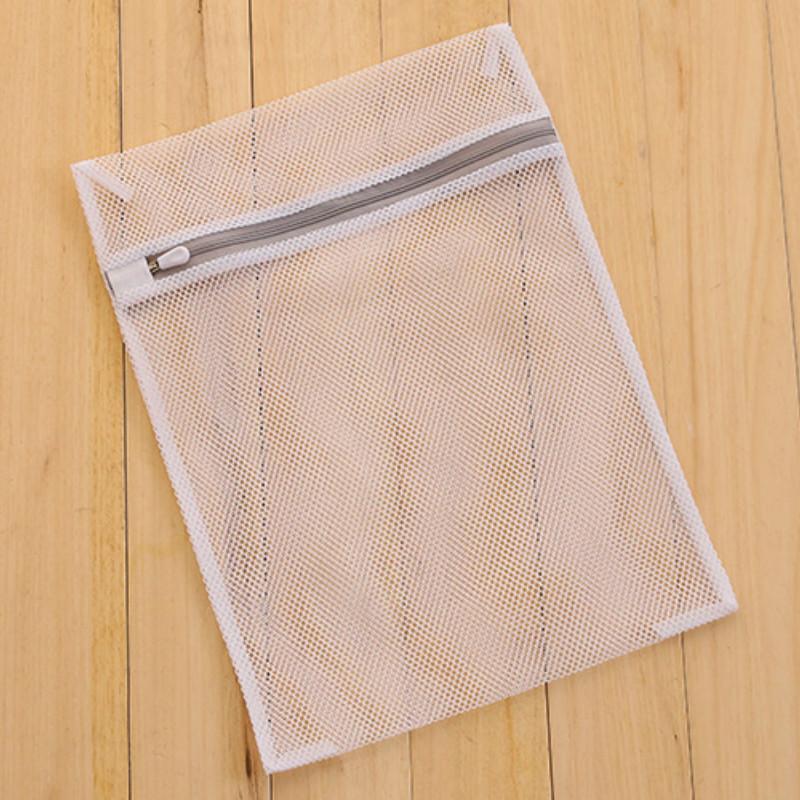 Satın alın Laundry Bag Gray Zipper Fine Mesh Bra Bag Underwear Bag
