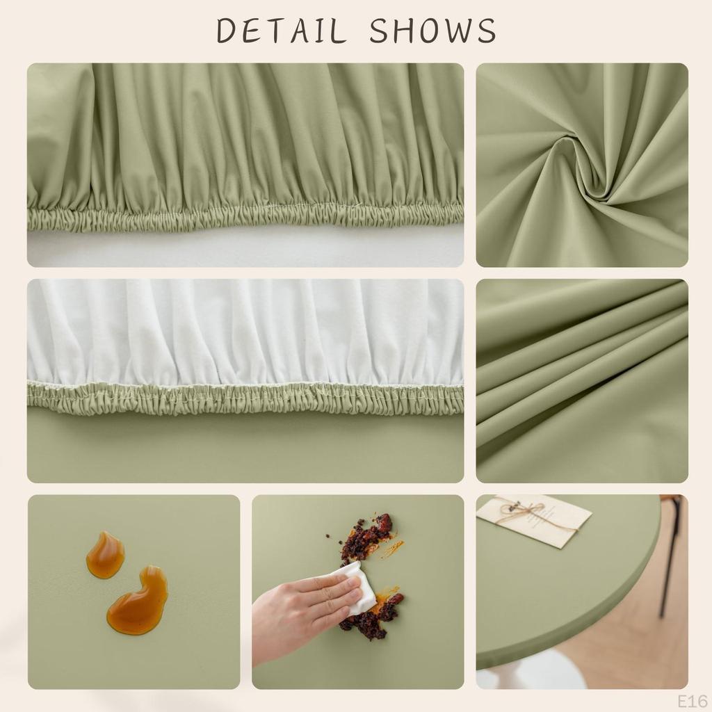 Elastic Stretch Table Protector for Kitchen and Event Use
